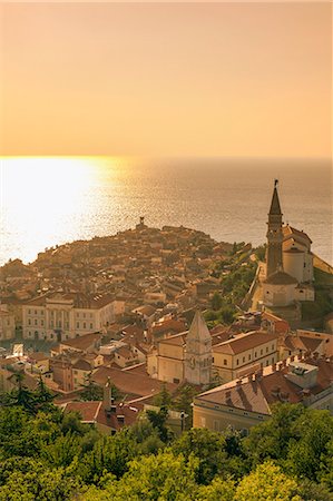 Piran, Istria, Adriatic Coast, Slovenia, Europe Foto de stock - Direito Controlado, Número: 841-06447075