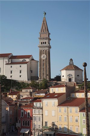 Piran, Istria, Adriatic Coast, Slovenia, Europe Foto de stock - Direito Controlado, Número: 841-06447076