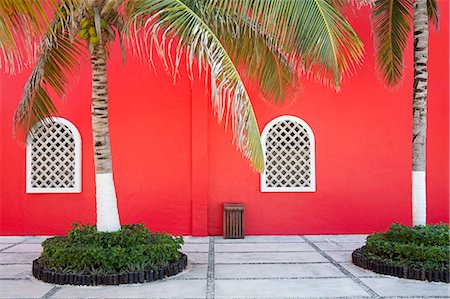 Architectural detail in Costa Maya port, Quintana Roo, Mexico, North America Stock Photo - Rights-Managed, Code: 841-06447101