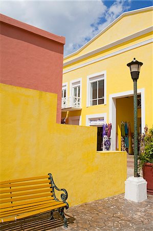 Mercado De Artesanias in Plaza del Sol, San Miguel City, Cozumel Island, Quintana Roo, Mexico, North America Foto de stock - Con derechos protegidos, Código: 841-06447139