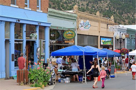 small town usa - Idaho Springs, Colorado, United States of America, North America Stock Photo - Rights-Managed, Code: 841-06447178
