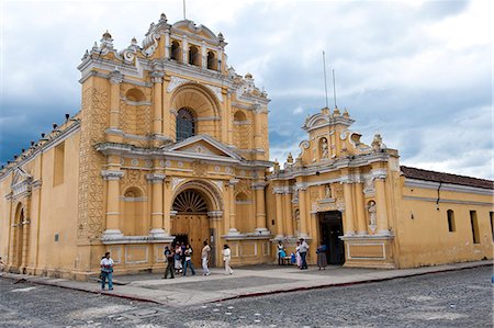 Iglesia San Pedro (Church of Saint Peter), Antigua, UNESCO World Heritage Site, Guatemala, Central America Fotografie stock - Rights-Managed, Codice: 841-06447315