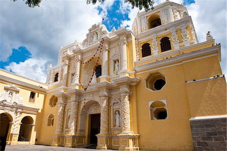 Nuestra Señora de la Merced cathédrale, Antigua, l'UNESCO World Heritage Site, Guatemala, Amérique centrale Photographie de stock - Rights-Managed, Code: 841-06447391