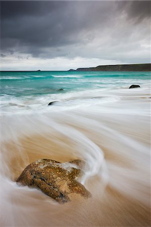 Stormy autumn evening at Sennen Cove, Cornwall, England, United Kingdom, Europe Stock Photo - Rights-Managed, Code: 841-06447430