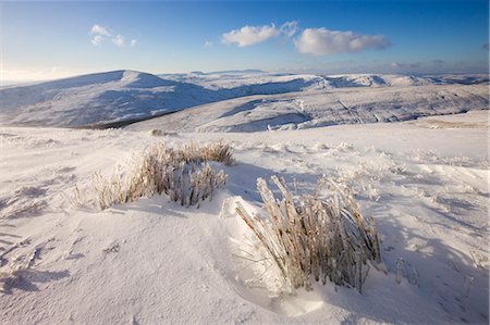 simsearch:841-03518215,k - Snow covered slopes of Pen-y-Fan mountain in the Brecon Beacons National Park, Powys, Wales, United Kingdom, Europe Foto de stock - Direito Controlado, Número: 841-06447455