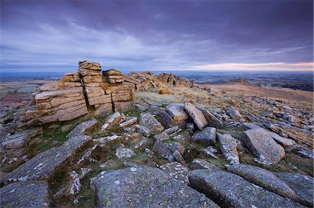 simsearch:841-06447452,k - Belstone Tor on a frosty winter morning, Dartmoor National Park, Devon, England, United Kingdom, Europe Foto de stock - Con derechos protegidos, Código: 841-06447453