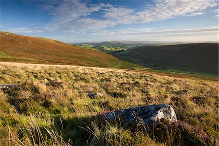 simsearch:841-06447511,k - Looking down into Challacombe Down from Grimspound, Dartmoor National Park, Devon, England, United Kingdom, Europe Stock Photo - Rights-Managed, Code: 841-06447470