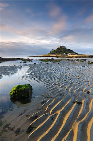 simsearch:841-07355158,k - Marée basse à St.Michaels Mont, Cornwall, Angleterre, Royaume-Uni, Europe Photographie de stock - Rights-Managed, Code: 841-06447507