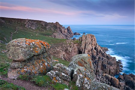 simsearch:841-07355204,k - Vue depuis le chemin de la côte près de Gwennap Head, Cornwall, Angleterre, Royaume-Uni, Europe Photographie de stock - Rights-Managed, Code: 841-06447544