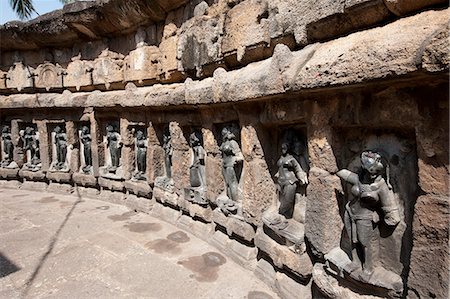 Certains d'entre les 64 yoginis au Temple Hypèthre Yogini du IXe siècle, vénéré pour aide la déesse Durga, Hirapur, Orissa, Inde, Asie Photographie de stock - Rights-Managed, Code: 841-06447818