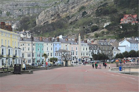 Seaside Promenade, Llandudno, Conwy County, North Wales, Wales, United Kingdom, Europe Fotografie stock - Rights-Managed, Codice: 841-06447940