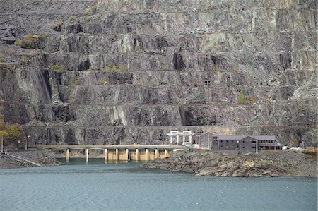 Dinorwig Slate Quarry, Llyn Peris Reservoir, Llanberis, Gwynedd, Snowdonia, North Wales, Wales, United Kingdom, Europe Stock Photo - Rights-Managed, Code: 841-06447958
