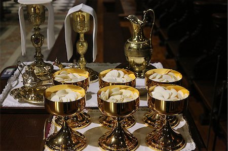 Eucharistic celebration, Notre Dame Cathedral, Paris, France, Europe Fotografie stock - Rights-Managed, Codice: 841-06448129