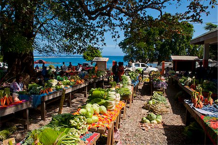 simsearch:841-05794821,k - Vegetables for sale at the market of Lenakel, capital of the Island of Tanna, Vanuatu, South Pacific, Pacific Foto de stock - Con derechos protegidos, Código: 841-06448282