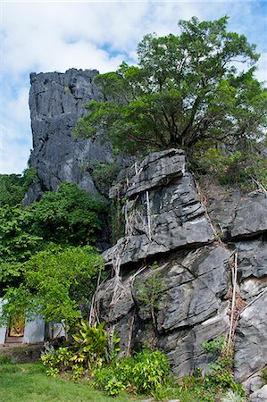 The Linderalique rocks in Hienghene at the east coast of Grande Terre, New Caledonia, Melanesia, South Pacific, Pacific Foto de stock - Con derechos protegidos, Código: 841-06448294
