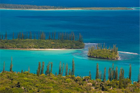south pacific ocean - View over the Ile des Pins, New Caledonia, Melanesia, South Pacific, Pacific Stock Photo - Rights-Managed, Code: 841-06448349