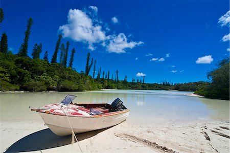 Bay de Oro, Ile des Pins, New Caledonia, Melanesia, South Pacific, Pacific Foto de stock - Direito Controlado, Número: 841-06448343