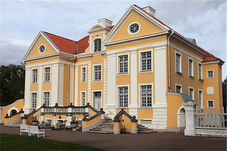 Palmse Manor, built by a Baltic German family, today part of the Museums of Virumaa Foundation, Lahemaa National Park, Estonia, Europe Stock Photo - Rights-Managed, Code: 841-06448463