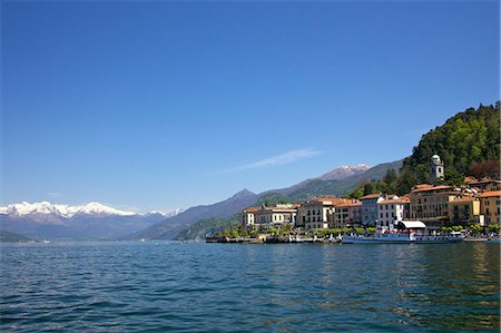 Spring sunshine in Bellagio, Lake Como, Lombardy, Italian Lakes, Italy, Europe Stock Photo - Rights-Managed, Code: 841-06448486