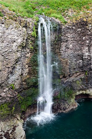 simsearch:841-06449124,k - Crawton Burn Waterfall at Trollochy, Crawton, Aberdeenshire, Scotland, United Kingdom, Europe Stock Photo - Rights-Managed, Code: 841-06449123