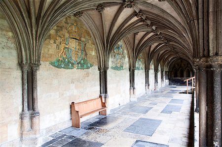 Norwich Cathedral Cloisters, Norwich, Norfolk, England, United Kingdom, Europe Foto de stock - Con derechos protegidos, Código: 841-06449187