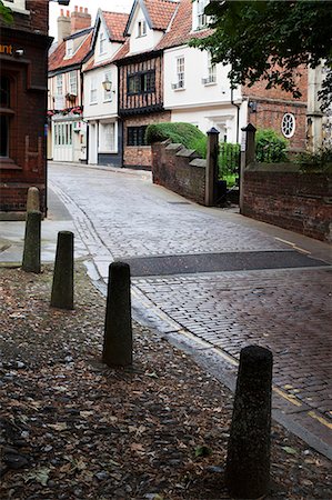 princes street - Old Houses along Princes Street, Norwich, Norfolk, England, United Kingdom, Europe Foto de stock - Con derechos protegidos, Código: 841-06449201