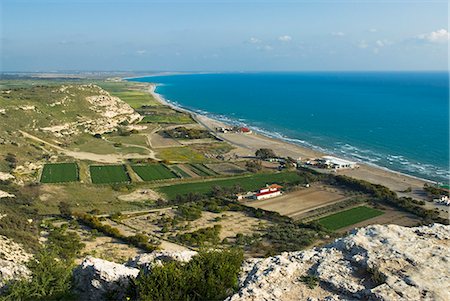 View along Episkopi Bay, Kourion (Curium), Limassol, Cyprus, Europe Stock Photo - Rights-Managed, Code: 841-06449299