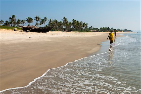 simsearch:400-07661392,k - Découvre le long de la plage, Benaulim, Goa, Inde, Asie Photographie de stock - Rights-Managed, Code: 841-06449382