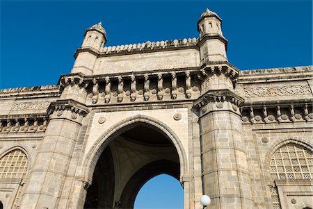 Gateway of India, Mumbai (Bombay), Maharashtra, India, Asia Stock Photo - Rights-Managed, Code: 841-06449446