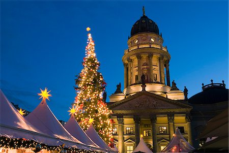 Christmas market, Gendarmenmarkt, Berlin, Germany, Europe Stock Photo - Rights-Managed, Code: 841-06449499