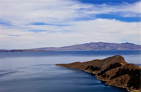 Bahia Kona, Isla del Sol, Lake Titicaca, Bolivia, South America Foto de stock - Con derechos protegidos, Código: 841-06449696