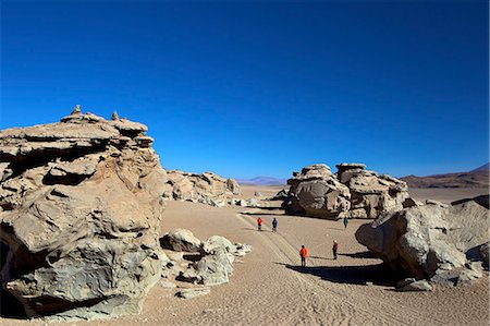 desert people - Rock formation in the Eduardo Avaroa Andean Fauna National Reserve, Southwest Highlands, Bolivia, South America Stock Photo - Rights-Managed, Code: 841-06449745