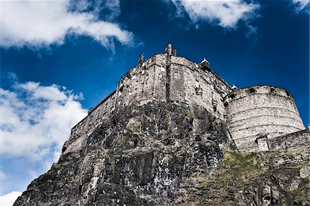 forteresse - Château d'Édimbourg. Edinburgh, Scotland, Royaume-Uni, Europe Photographie de stock - Rights-Managed, Code: 841-06449796