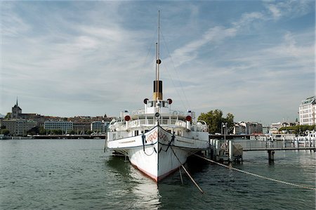 simsearch:841-06449875,k - Paquis lake boat, Geneva, Switzerland, Europe Foto de stock - Con derechos protegidos, Código: 841-06449872