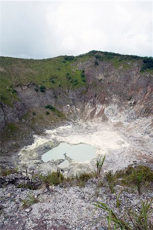 Crater of Mount Mahawu active volcano, Sulawesi, Indonesia, Southeast Asia, Asia Stock Photo - Rights-Managed, Code: 841-06499298