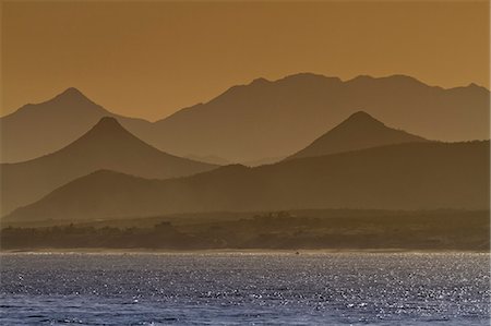 Sunset, Baja Peninsula, Gulf of California (Sea of Cortez), Baja California Sur, Mexico, North America Stock Photo - Rights-Managed, Code: 841-06499639