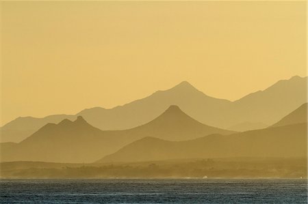 Sunset, Baja Peninsula, Gulf of California (Sea of Cortez), Baja California Sur, Mexico, North America Stock Photo - Rights-Managed, Code: 841-06499640