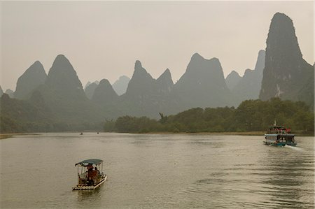 Li River, Guilin, Guangxi, China, Asia Foto de stock - Con derechos protegidos, Código: 841-06499898