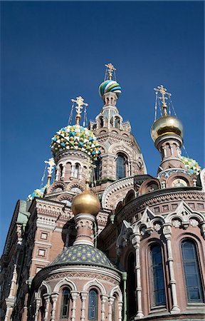 The Church of Spilled Blood, UNESCO World Heritage Site, St. Petersburg, Russia, Eurp[e Stock Photo - Rights-Managed, Code: 841-06499919