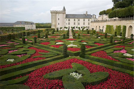 Gardens, Chateau de Villandry, UNESCO World Heritage Site, Indre-et-Loire, Touraine, Loire Valley, France, Europe Stock Photo - Rights-Managed, Code: 841-06499943