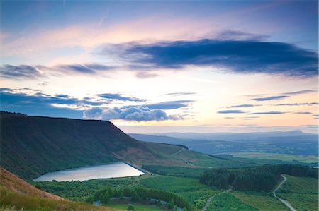 Graig y Llyn, Rhigos, Llyn Fawr, Rhondda, Glamorgan, Wales, United Kingdom, Europe Stock Photo - Rights-Managed, Code: 841-06500025