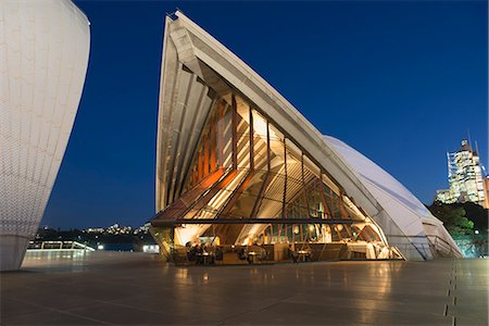 evening pacific ocean - Opera House, UNESCO World Heritage Site, Sydney, New South Wales, Australia, Pacific Stock Photo - Rights-Managed, Code: 841-06500165