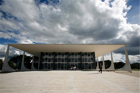 Supremo Tribunal Federal (Supreme Federal Tribunal), Brasilia, UNESCO World Heritage Site, Brazil, South America Stock Photo - Rights-Managed, Code: 841-06500459