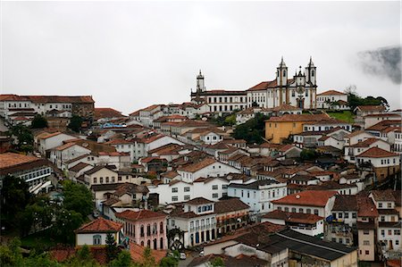 simsearch:841-06501361,k - A view over the town of Ouro Preto from near the church of Sao Francisco de Paula, Ouro Preto, UNESCO World Heritage Site, Minas Gerais, Brazil, South America Stockbilder - Lizenzpflichtiges, Bildnummer: 841-06500504