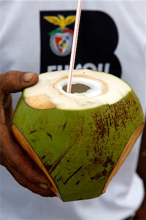 straws - Coconut, Porto de Galinhas, Pernambuco, Brazil, South America Stock Photo - Rights-Managed, Code: 841-06500549