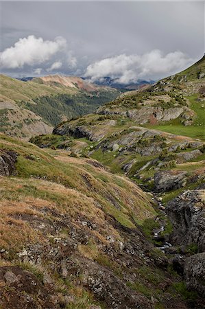 san-juan-gebirge - Cloud over the San Juan Mountains, San Juan National Forest, Colorado, United States of America, North America Stockbilder - Lizenzpflichtiges, Bildnummer: 841-06500695
