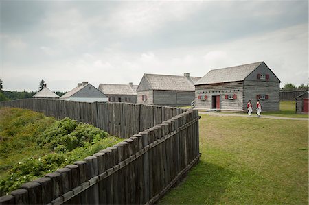 fortress not people - Fort Ingall, Temiscouata sur le Lac, Quebec Province, Canada, North America Stock Photo - Rights-Managed, Code: 841-06500803