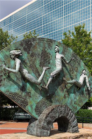simsearch:841-06500930,k - Tribute sculpture by P. Greer, Centennial Olympic Park, Atlanta, Georgia, United States of America, North America Stock Photo - Rights-Managed, Code: 841-06500834
