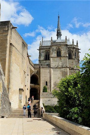 Chapel, Chateau d'Amboise, Amboise, UNESCO World Heritage Site, Indre-et-Loire, Loire Valley, Centre, France, Europe Foto de stock - Con derechos protegidos, Código: 841-06501088