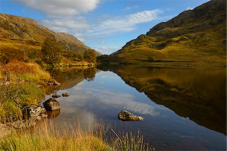 simsearch:841-05959734,k - Reflection of autumn colours, Loch Eilt, Highlands, Scotland, United Kingdom, Europe Photographie de stock - Rights-Managed, Code: 841-06501109
